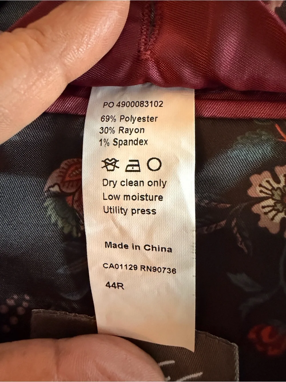 Lord & Taylor Royal Blue Two-Button Sport Coat